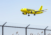 Hãng hàng không Spirit Airlines, một trong ba hãng hàng không hoạt động tại sân bay Atlantic City, đang chuẩn bị ngừng hoạt động.