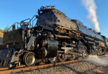 Big Boy 4014: Đầu máy hơi nước lớn nhất thế giới đang hoạt động sẽ đến Philadelphia nhân dịp kỷ niệm 250 năm thành lập nước Mỹ.